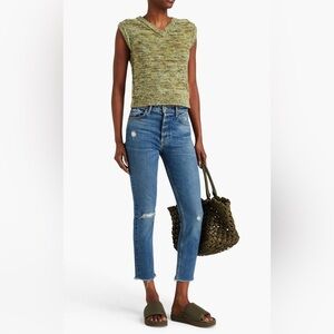 GRLFRND Karolina Distressed Jeans